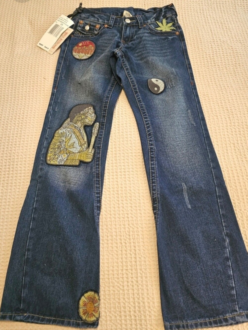 True Religion Jimmy Hendrix Society Club jeans, new with tags and extremely RARE - Picture 7 of 14